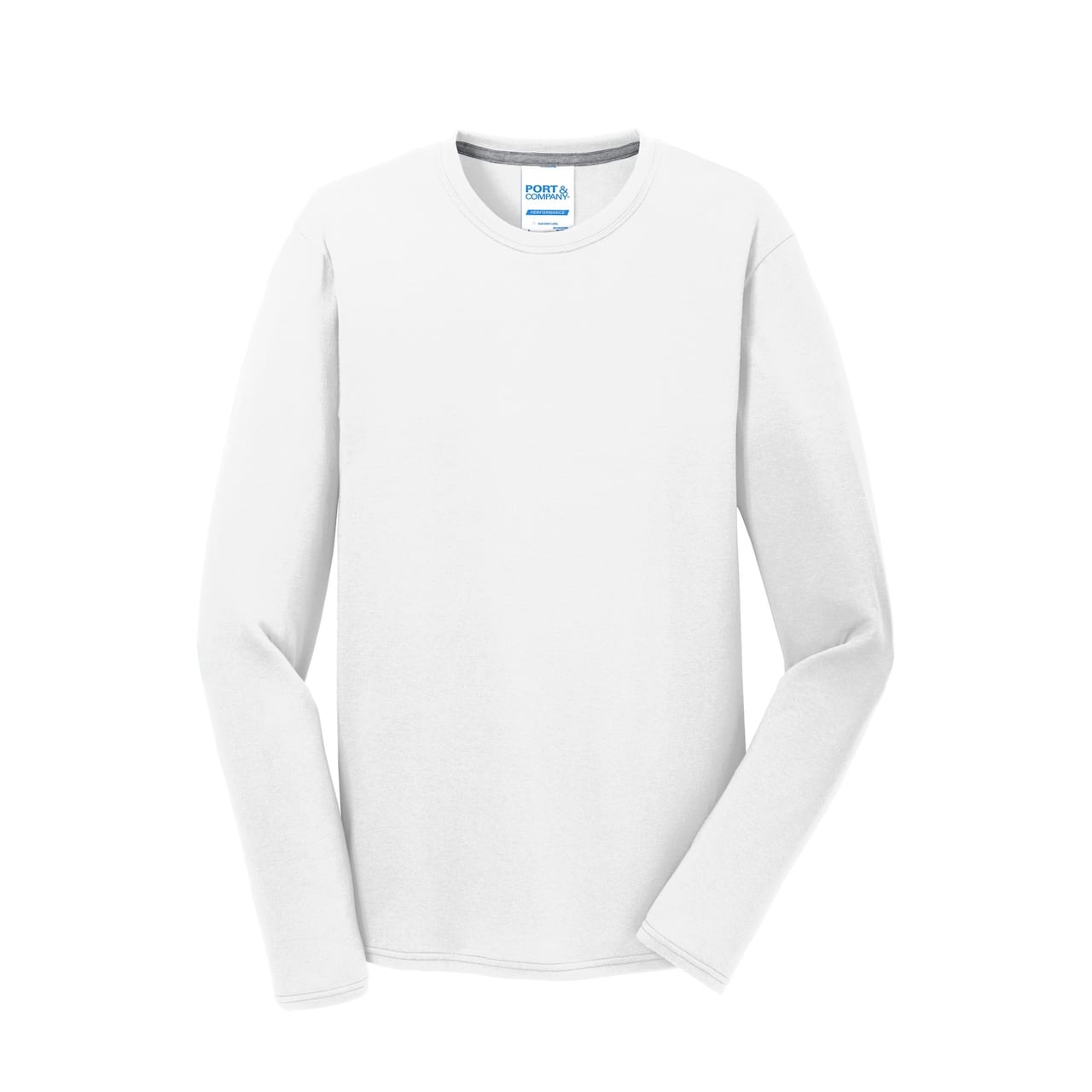 Port & Company® Long Sleeve Performance Blend T-Shirt